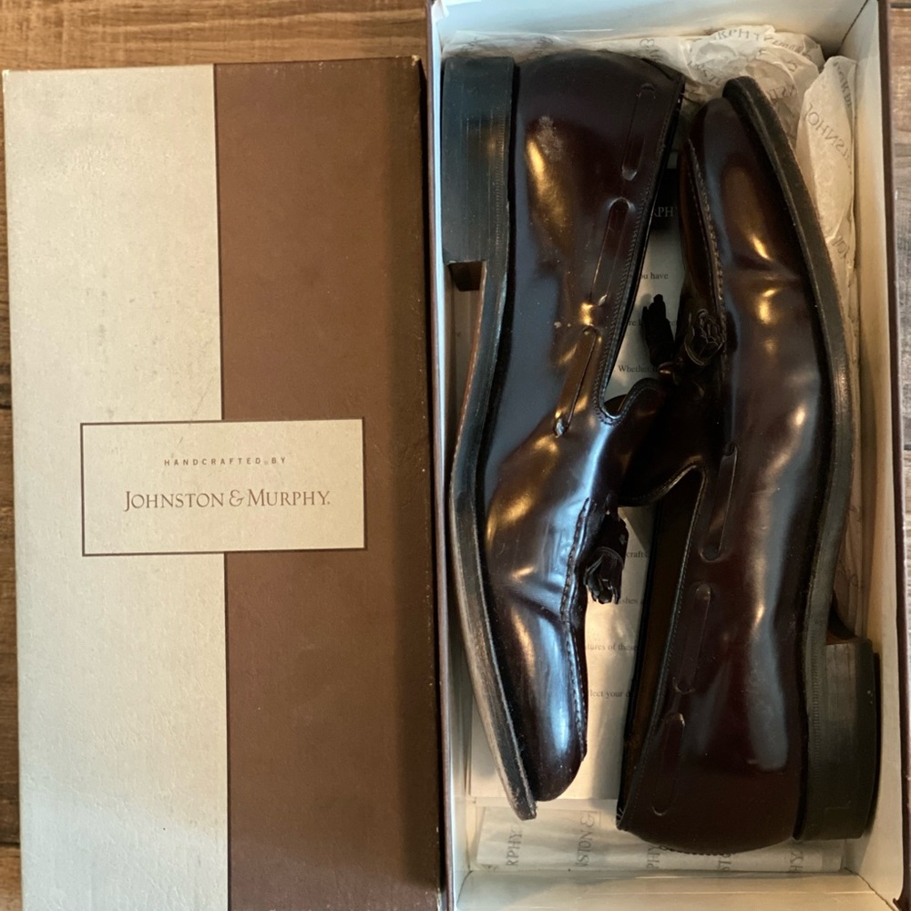 Johnston and Murphy loafers